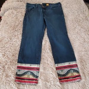 Anthro Pilcro and the letterpress Jean's size 31